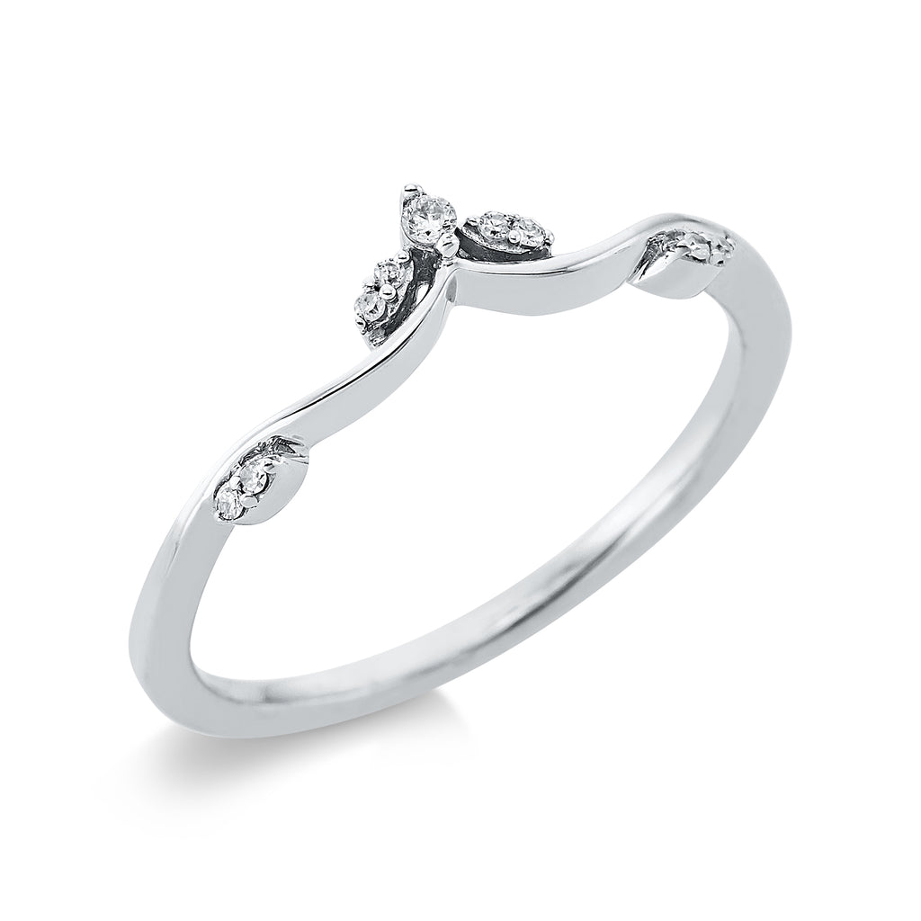 Ring 18Kt Weißg. & Diamant