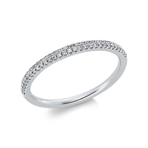 JK Ring 18Kt Weißg. & Diamanten