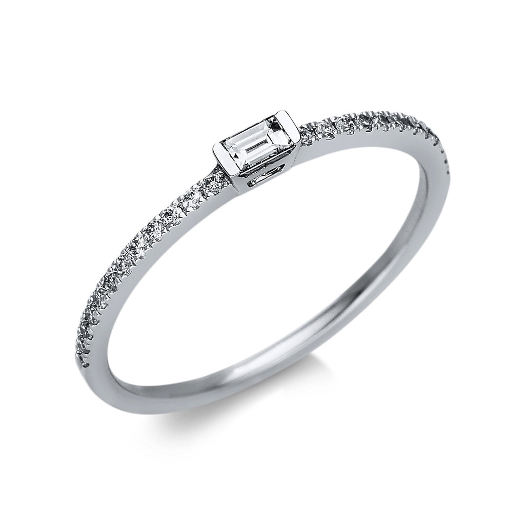 Ring 18Kt Weißg. & Diamanten - 1Bag