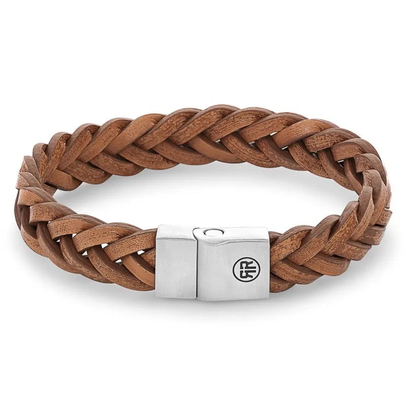 Rebel & Rose - Full Metal Braided Cognac Matt